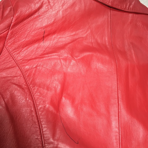 Designer genuine lamb leather jacket - Picture 6 of 7